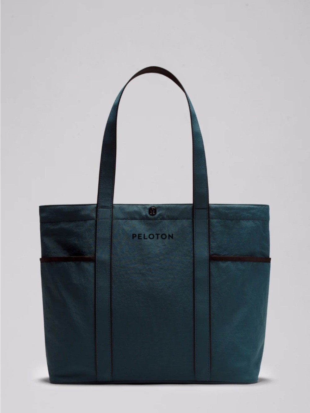 Daily Multi-Pocket Canvas Tote Bag 20L - Peloton Lululemon Warp Teal Black